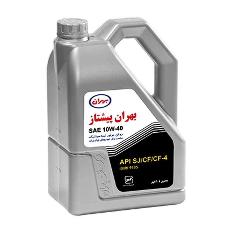 روغن 4لیتری بهران سوپر پیشتاز 10 - 40 (نقره ای)